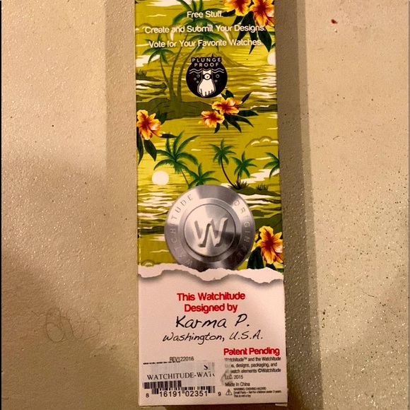 Watchitude Slap Watch - Tropical - Picture 2 of 2